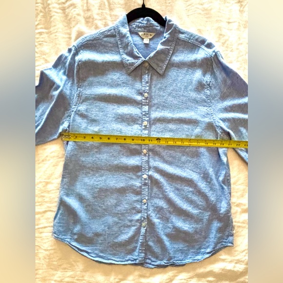 Orvis Women’s Linen Blend Shirt - Picture 7 of 8